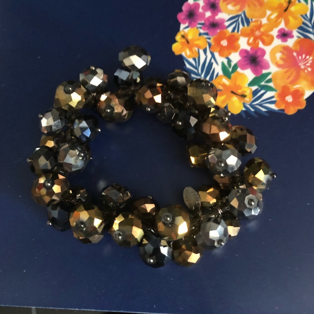 Ali Khan Crystal Cluster Bracelet- $30 or $25 w/offer